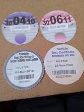 Old tax disc for sale  ENNISKILLEN