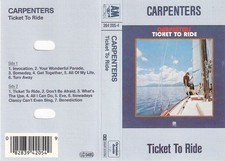 Carpenters ticket ride d'occasion  Morhange
