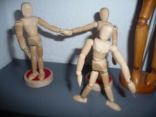 Gliederpuppe holzfigur zeichen gebraucht kaufen  Ingelheim am Rhein