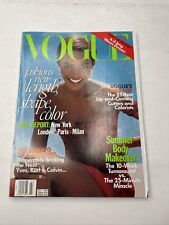 Vogue Magazine July 1997 Kiara Kabukuru Fall Report, Fashion, Adverts, Make Up segunda mano  Embacar hacia Argentina