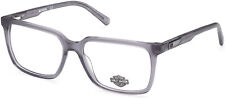 Armação de óculos óptico Harley Davidson HD0859 020 cinza plástico 58-16-150 HD RX comprar usado  Enviando para Brazil