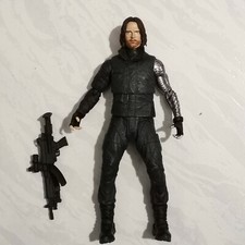 Boneco Marvel WINTER SOLDIER Diamond Select 6" polegadas 2016 Capitão América!  comprar usado  Enviando para Brazil