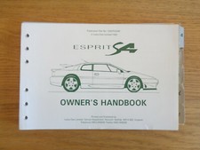 Lotus esprit owners for sale  GOOLE