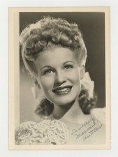 Foto retrato de Marion Hutton 1944 assinada à mão 5x7 cantora big band atriz J14204 comprar usado  Enviando para Brazil