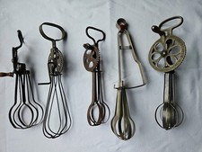 Lote de 5 batedores de ovos antigos misturadores manuais ferramentas de cozinha antigas - Lote G comprar usado Lote de 5 batedores de ovos antigos misturadores manuais ferramentas de cozinha antigas - Lote G comprar usado  Enviando para Brazil