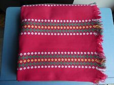 Nappe rouge tissu d'occasion  Margency