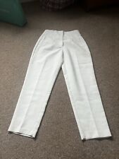 zara white trousers for sale  UK