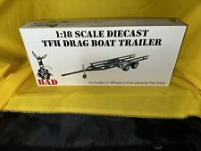 Remolque DRAG BOAT NITRO Combustible Superior Hidro Carreras Mal Culo Diecast 1:18 “Raro” segunda mano  Embacar hacia Argentina