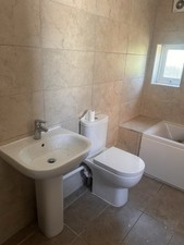 White bathroom suite for sale  BIRMINGHAM