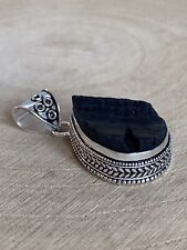 Black tourmaline teardrop for sale  WOLVERHAMPTON