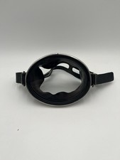 Antiga máscara de mergulho AMF Voit anos 60 88P448 vidro oval temperado borracha azul EUA comprar usado  Enviando para Brazil