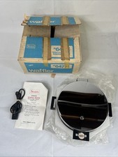 Usado, Máquina de Waffle Sears Baker Waffler Cromada Redonda 7′′ Com Caixa Original Vintage Funciona comprar usado  Enviando para Brazil