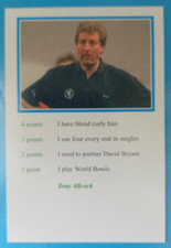 Tony allcock england for sale Tony allcock england for sale  HUDDERSFIELD