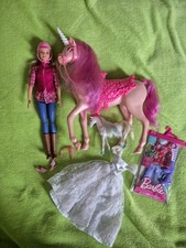 Barbie einhorn rosa gebraucht kaufen  Eilsleben