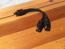 Cable Y de 6" PS2 macho a doble hembra - divisor PS/2 - negro segunda mano  Embacar hacia Mexico