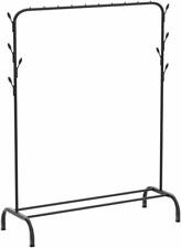 Używany, Metalowy stojak na ubrania EDIHOME 118 x 148 x 39cm czarny towar B na sprzedaż  PL