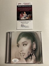 JSA CERTIFICADO DE AUTENTICIDADE ARIANA GRANDE POSIÇÕES ASSINADAS CD COMPLETO autógrafo assinatura comprar usado  Enviando para Brazil
