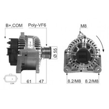 Alternador eb409q tg11c069 usato  Spedire a Italy