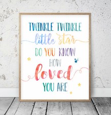 Usado, Twinkle Twinkle Little Star, arte de parede para quarto infantil imprimível comprar usado Usado, Twinkle Twinkle Little Star, arte de parede para quarto infantil imprimível comprar usado  Enviando para Brazil