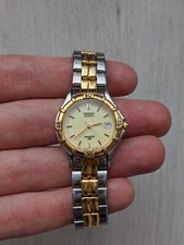 Usado, Vintage Feminino Seiko Relógio de Quartzo Esportivo 50 Japão Nova Bateria 7N82-0261 comprar usado  Enviando para Brazil