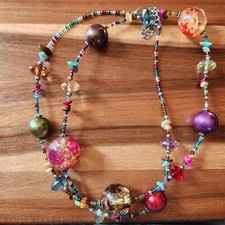 Colorful beaded necklace for sale  Schuylkill Haven