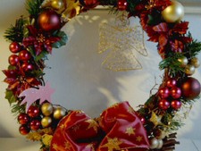 Neu handarbeit weihnachtskranz gebraucht kaufen  Wolfsburg