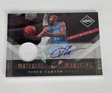 2010-11 Panini Material Limitado Monikers Vince Carter Auto Patch /25 Magic comprar usado  Enviando para Brazil