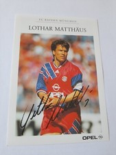 Lothar matthäus autogrammkart gebraucht kaufen  Meuselwitz