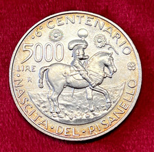 Moneta 5000 lire usato  Vittoria