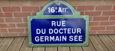 Plaque émaillée ancienne d'occasion  Cambrai