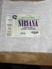 Vintage nirvana tickets for sale  LONDON