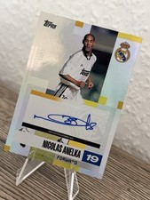 Topps Real Madrid Team Set 24/25 Nicolas Anelka /50 Gold Autograph , usado comprar usado  Enviando para Brazil