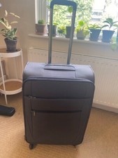 Charcoal suitcase l53cm for sale  LONDON