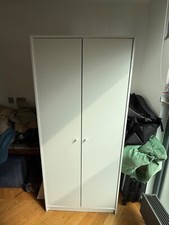 Ikea kleppstad white for sale  LONDON