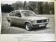 Opel kadett city for sale  KENDAL