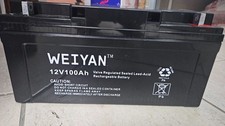 Batteria 100ah 12v usato  Ottaviano