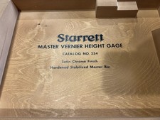 Starrett master vernier for sale  Aberdeen