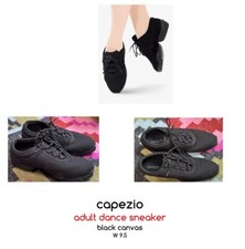 Tênis de dança unissex de lona Capezio Dansneaker, W 9.5, preto comprar usado  Enviando para Brazil