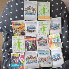 Wii joblot games for sale  TAMWORTH