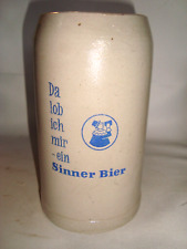 Bierkrug brauerei sinner gebraucht kaufen  Westerheim