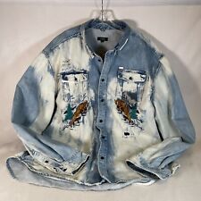 Akoo denim shirt for sale  Hopkins