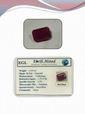 Berillo rosso taglio usato  Italia