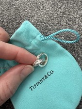 Tiffany interlocking silver for sale  BICESTER