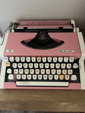 Vintage pink typewriter for sale  BLANDFORD FORUM