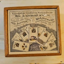 Antikes kartenspiel wahrsageri gebraucht kaufen  Feucht