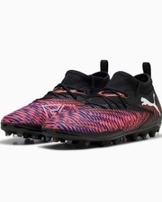  Scarpe Calcio Puma Future 8 Match MG MultiGround Bambino Nero viola  na sprzedaż  Wysyłka do Poland