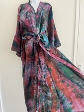 Silk kimono gown for sale  PLYMOUTH