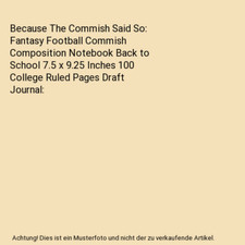 Because the commish gebraucht kaufen  Trebbin