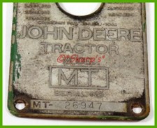 John deere serial for sale  Fair Grove