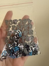 Small alphabet dies for sale  BOLTON